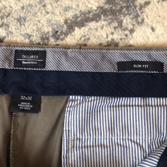 Grey Gap Khakis - Picture 3 of 3